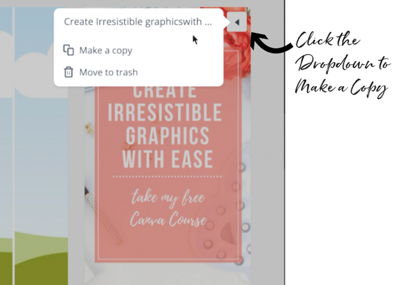How To Create Templates In Canva By Copying Designs