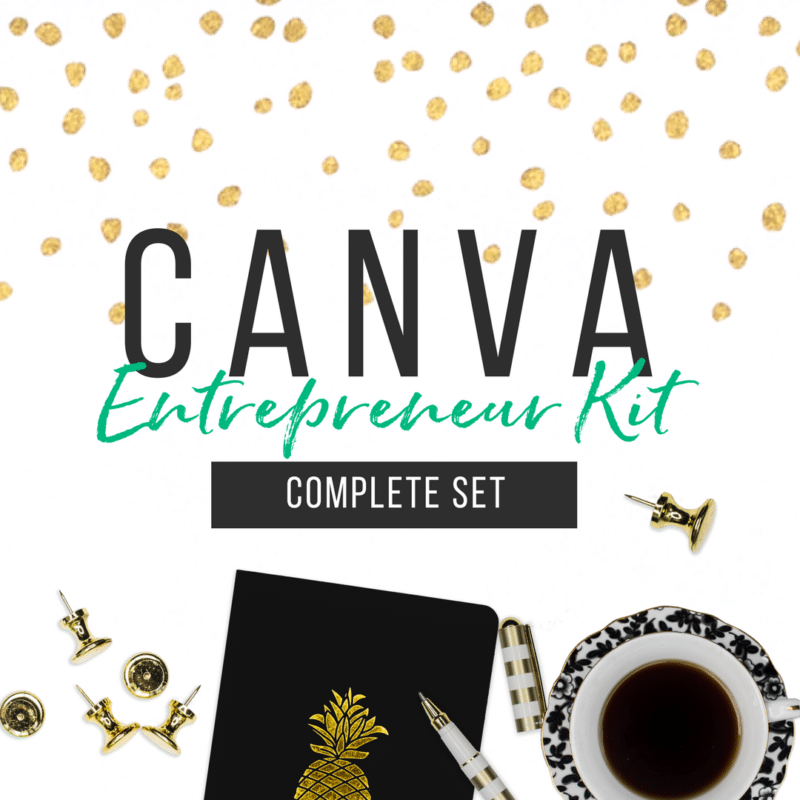 How To Create Flat Lays In Canva: The Entrepreneur Kit