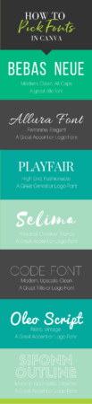 Choosing Fonts For Your Brand In Canva | Kate Danielle chats about all the creative ways you can design elegant and stylish fonts for your branding with Canva. | online business, graphic design, pinterest pins, pin designs, canva fonts, canva designs, font themes, font branding styles.