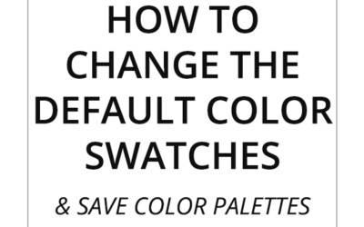How to Work with Color Swatches in Adobe InDesign