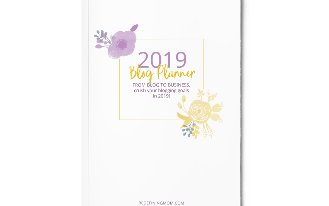 Printable Planner Design: 2019 Blog Planner