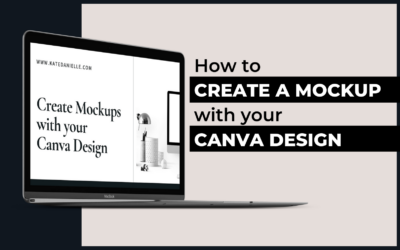 How to Make a Mockup from your Canva Design: The Best Method