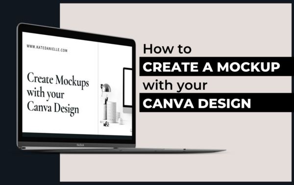 Canva Design How to Create a Mockup with SmartMockups