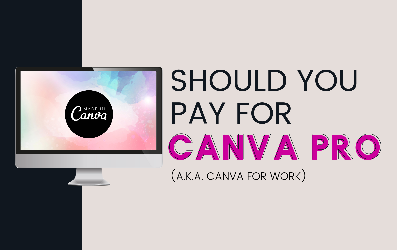 Should You Pay For Canva Pro (aka Canva for Work) Kate Danielle Creative