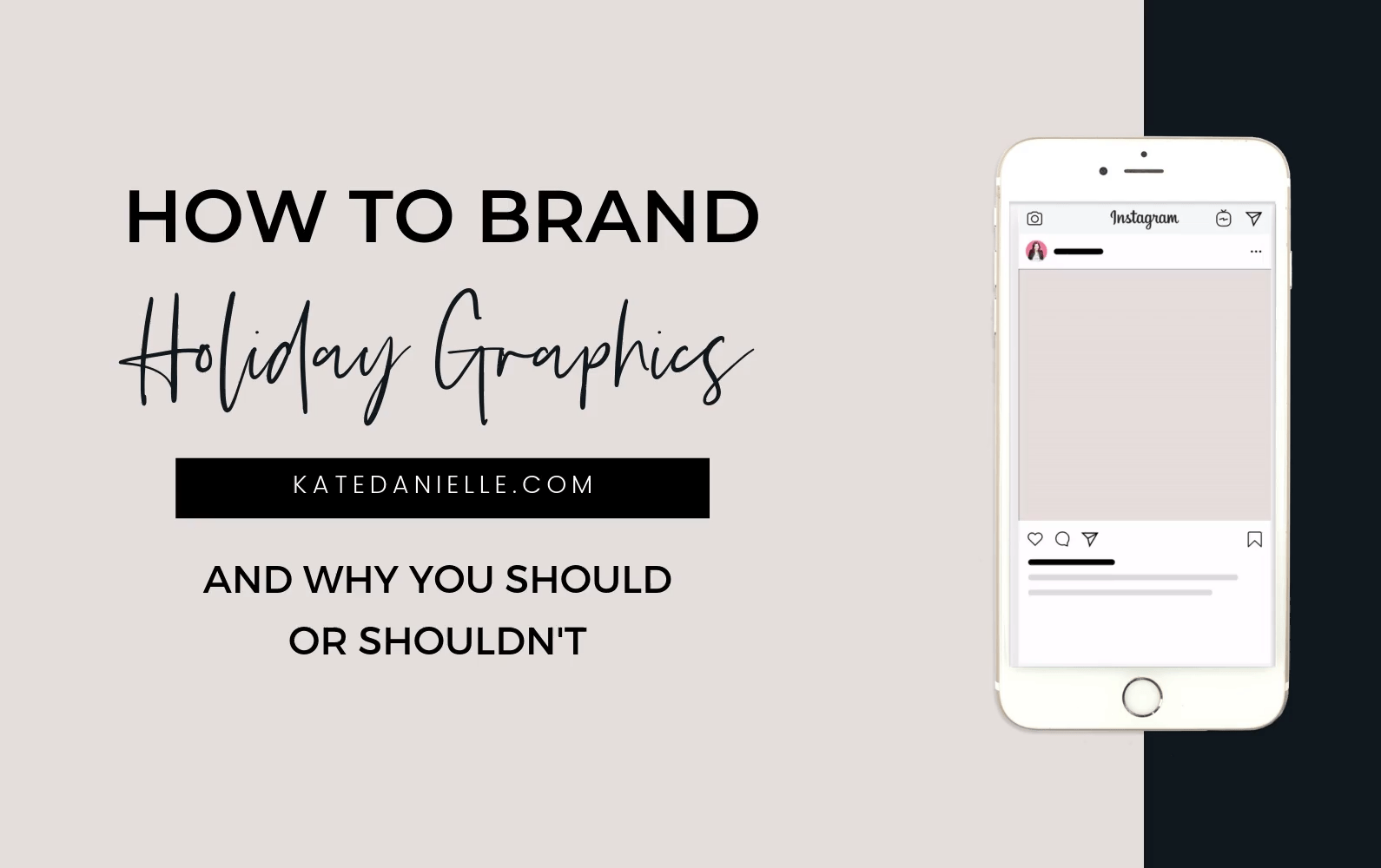 How to Make a Branded Gif in Canva - Kate Danielle Creative