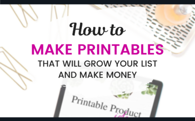 How to Make Printables to Sell
