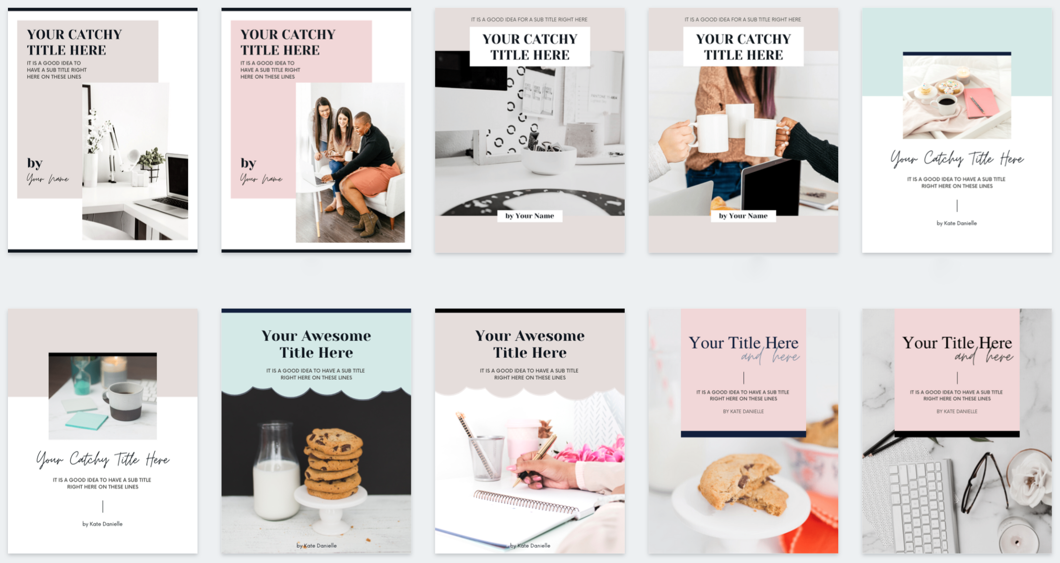 How to Make a Branded Gif in Canva - Kate Danielle Creative