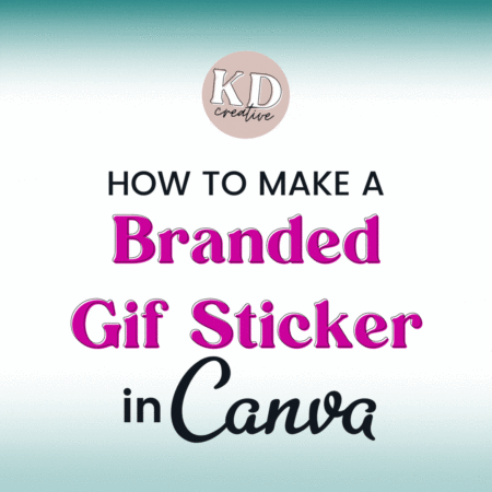 how to make a Gif in Canva Pro