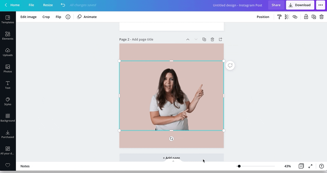 How to remove GIF backgrounds to use in Canva