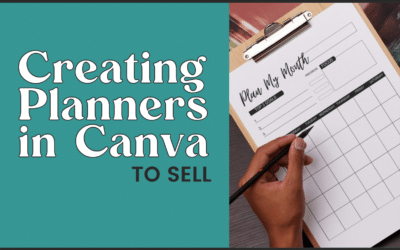 Creating Planners in Canva to Sell: A Step-by-Step Guide