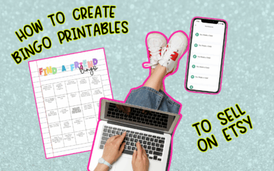 How to Create Bingo Printables to Sell on Etsy in 2025 – Complete Beginner’s Guide